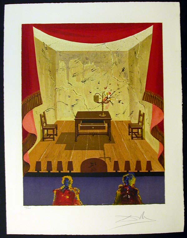 Salvador Dali - Marquis de Sade - A Miserable Flat