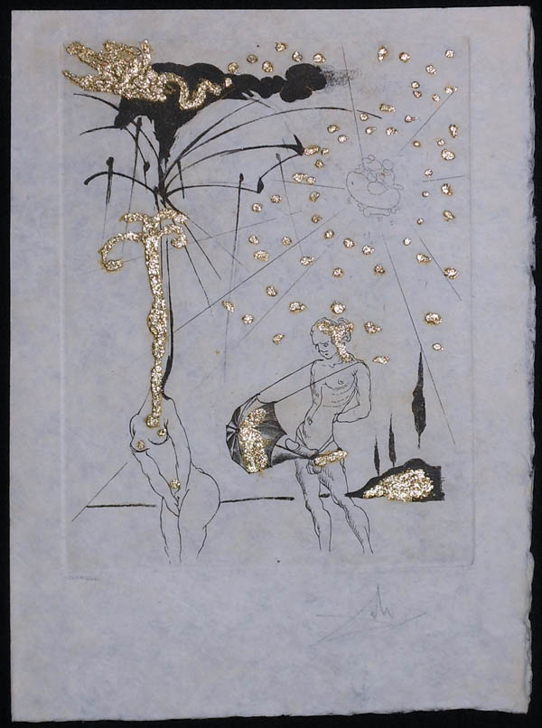 Salvador Dali - Les Amours Jaunes, The Golden Loves - Le poete contumace
