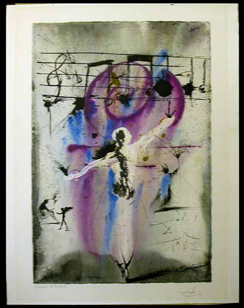 Salvador Dali - Individual Aliyah Lithographs for Sale - Hatikvah
