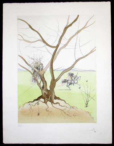 Salvador Dali - Twelve Tribes of Israel - Asher