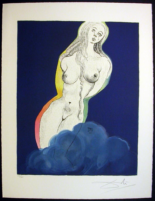 Salvador Dali - Marquis de Sade - Allegory: "Brave Cecile"