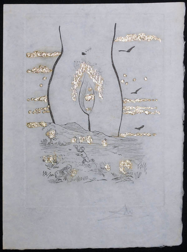 Salvador Dali - Les Amours Jaunes, The Golden Loves - A l'eternelle Madame