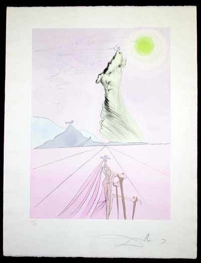 Salvador Dali - Twelve Tribes of Israel - Benjamin