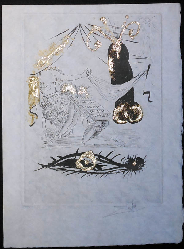 Salvador Dali - Les Amours Jaunes, The Golden Loves - Memory of Zulma