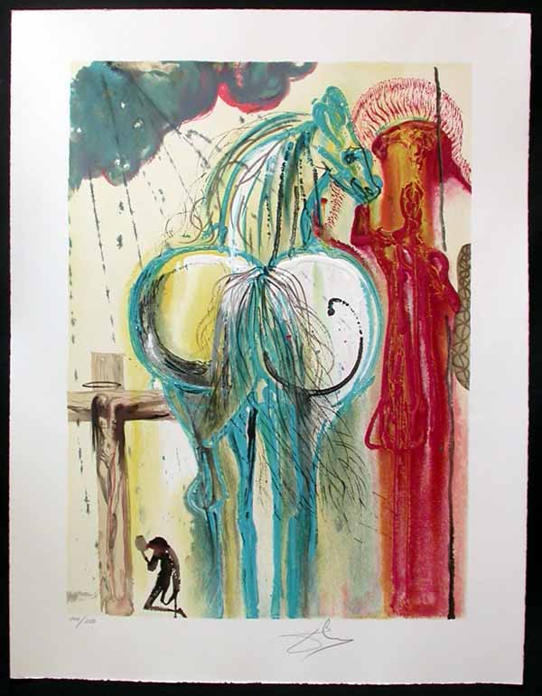 Salvador Dali - Dalinean Horses - Le Centurion