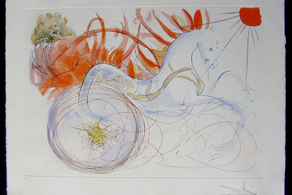 Salvador Dali - Our Historical Heritage - Elijah