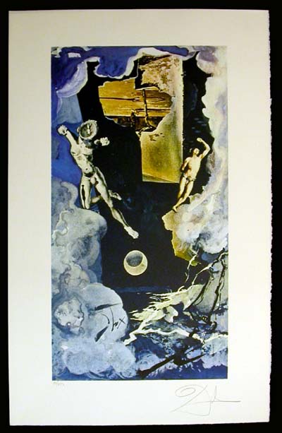 Salvador Dali - Lyle Stuart Tarot Cards - The Tower