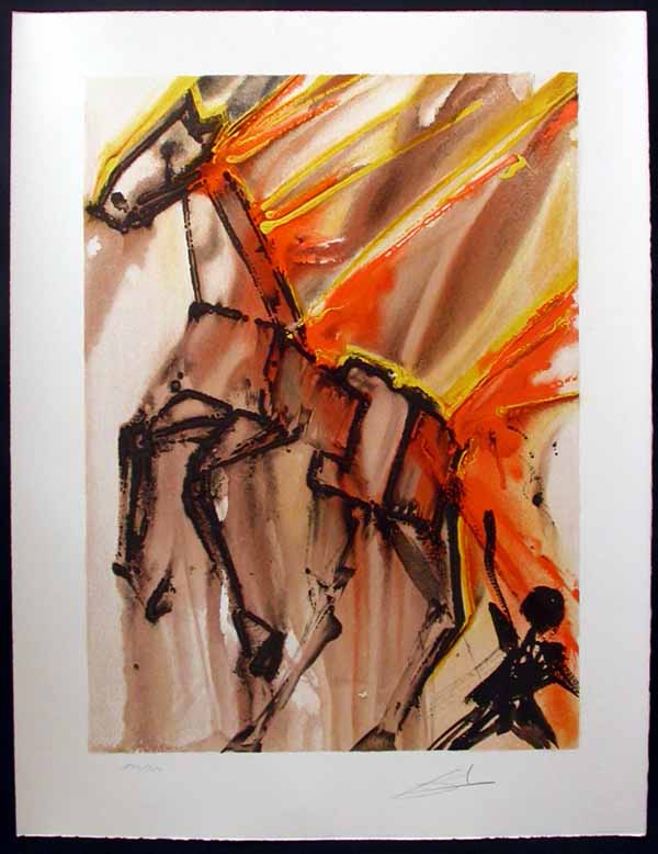 Salvador Dali - Dalinean Horses - Clavilegnio