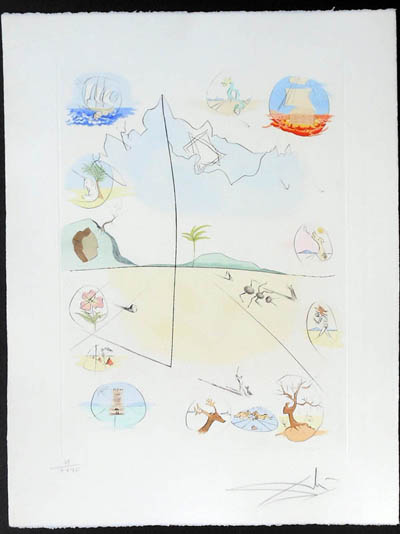 Salvador Dali - Twelve Tribes of Israel - Frontispiece