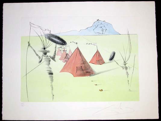 Salvador Dali - Twelve Tribes of Israel - Gad