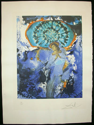 Salvador Dali - Memories of Surrealism Individual Photoliths - Ultra Surrealist Corpuscular Galutska