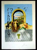 Salvador Dali - Dali Discovers America - Gateway to the New World