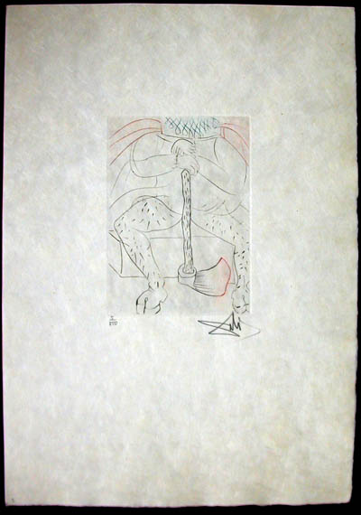 Salvador Dali - Shakespeare II - Henry VIII