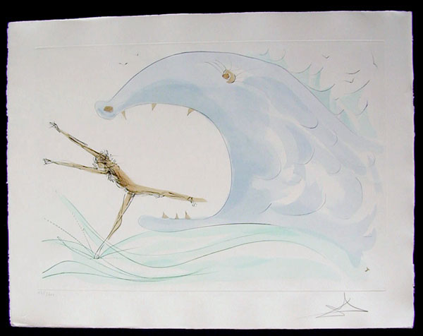 Salvador Dali - Our Historical Heritage - Jonah