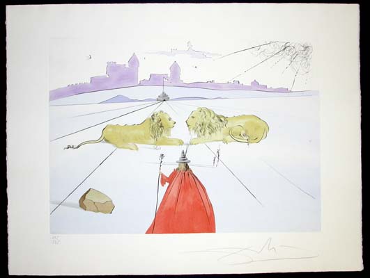 Salvador Dali - Twelve Tribes of Israel - Judah