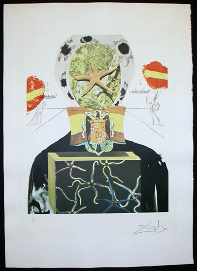 Salvador Dali - Memories of Surrealism Individual Photoliths - Surrealist King