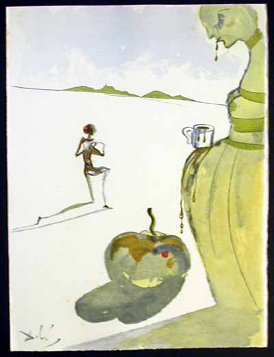 Salvador Dali - Dali Illustre Casanova - Cup of Chocolate