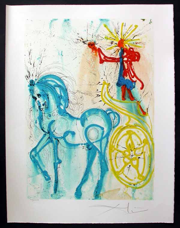 Salvador Dali - Dalinean Horses - Le Cheval de Triomphe