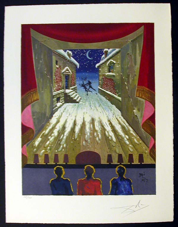 Salvador Dali - Marquis de Sade - Adelaide's Promise
