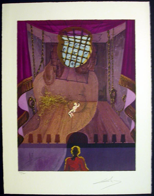 Salvador Dali - Marquis de Sade - Damis and Durval