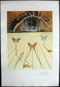 Salvador Dali - Memories of Surrealism Individual Photoliths - The Eye of Surrealist Time