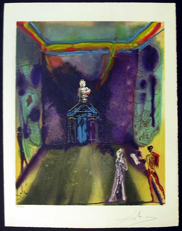 Salvador Dali - Marquis de Sade - Panorama: The Siege of Jerusalem