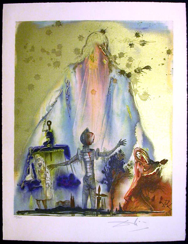 Salvador Dali - Marquis de Sade - Tancred's Choice