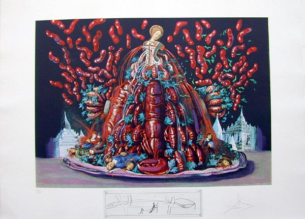 Salvador Dali - Les Diners de Gala - Autumn Cannibalisms