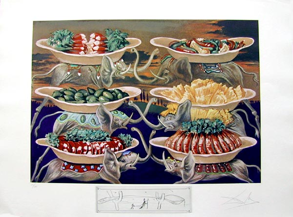 Salvador Dali - Les Diners de Gala - Little Martyr Delights