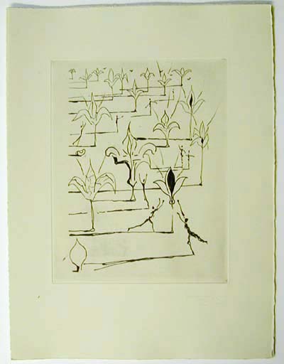 Salvador Dali - Poemes de Mao-tse-toung - flowers