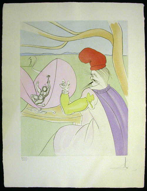 Salvador Dali - Japanese Fairy Tales - Momotaro