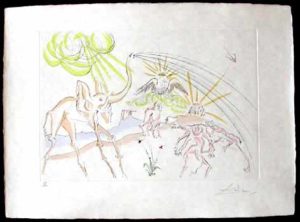 Salvador Dali Le Bestiaire De La Fontaine Suite Available