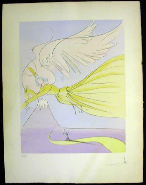 Salvador Dali - Japanese Fairy Tales - Hagoromo