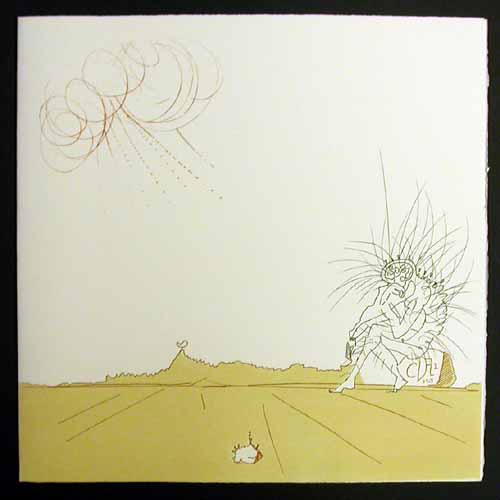 Salvador Dali - Neuf Paysages - Meditation