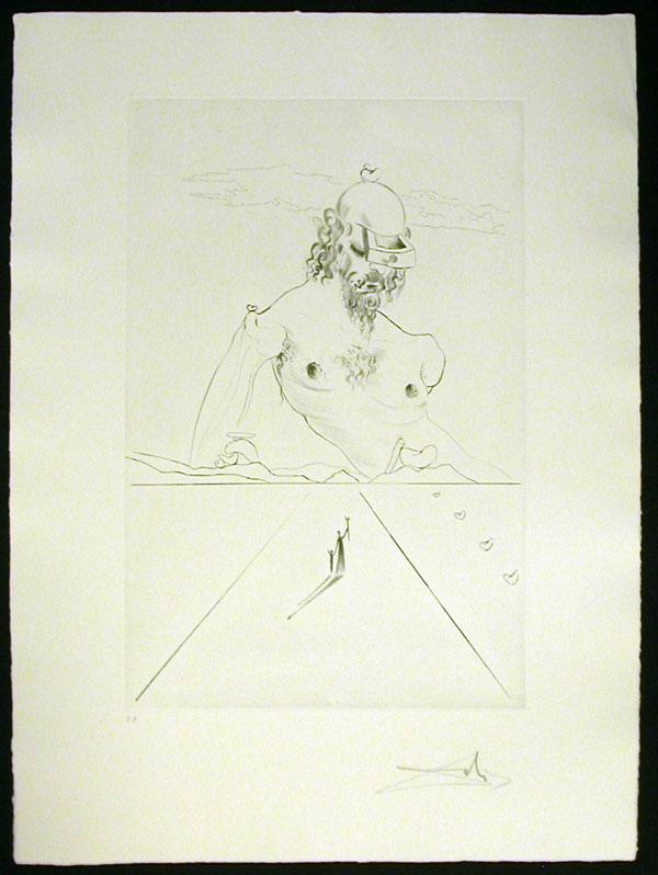 Salvador Dali - Aurelia - Le Colosse