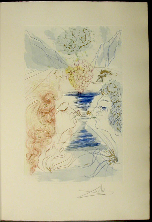 Salvador Dali - Song of Songs of Solomon - The Kiss