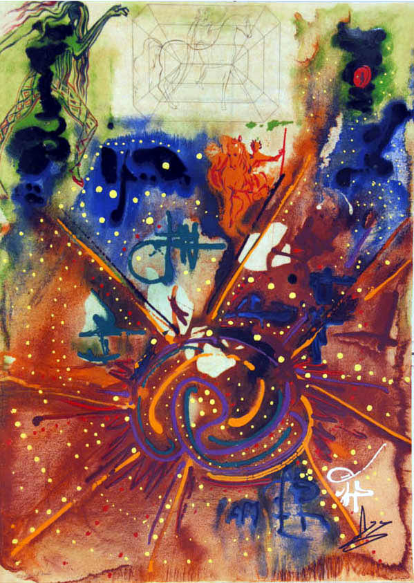 Salvador Dali - Alchimie des Philosophes - Yin and Yan