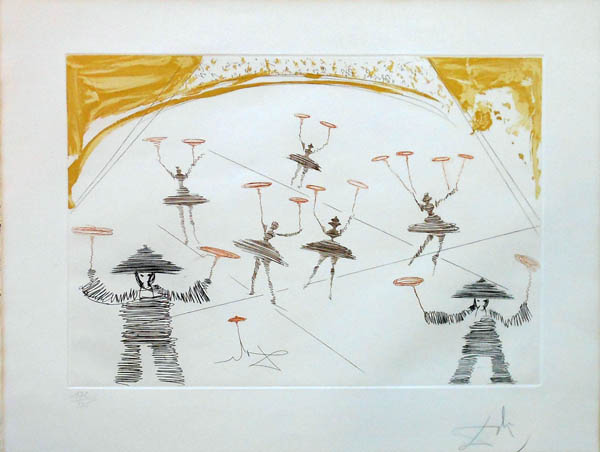 Salvador Dali - Le Cirque - Chinois