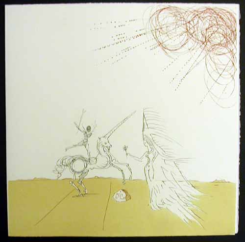 Salvador Dali - Neuf Paysages - Desert Fabuleux