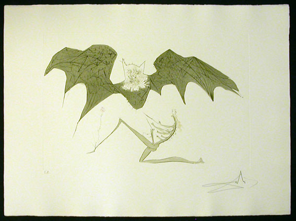 Salvador Dali - Aurelia - L'ange de la Melancolie