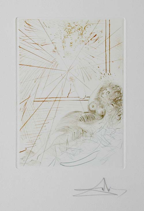 Salvador Dali - Le Decameron - L'angle Gabriel
