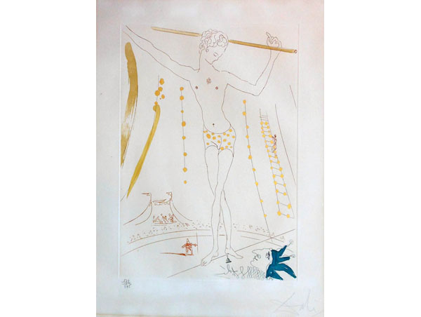 Salvador Dali - Le Cirque - Equilibrist