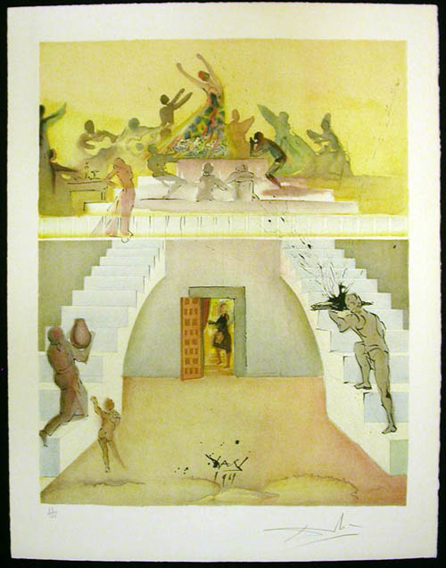 Salvador Dali - Carmen - Lillas Pastia's Tavern