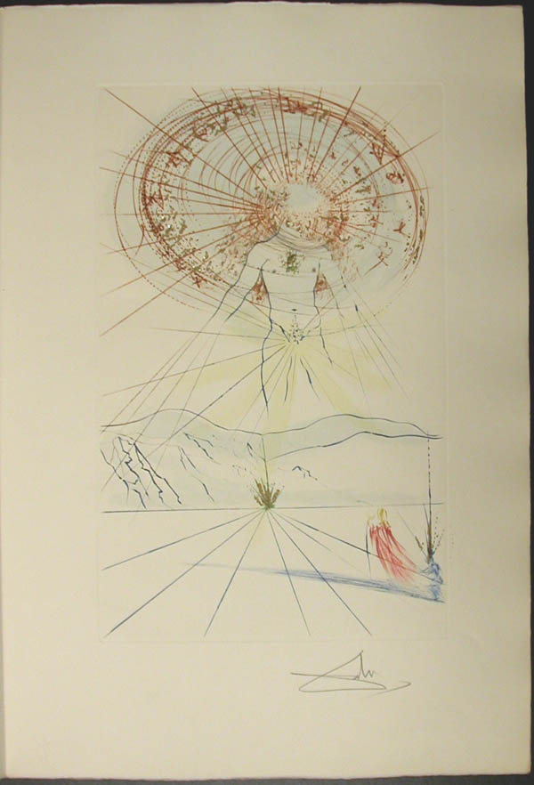 Salvador Dali - Song of Songs of Solomon - The Bridegroom Leaps