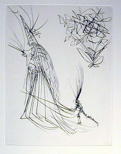 Salvador Dali - Faust - Le spectre a la rose