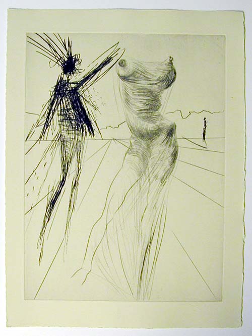 Salvador Dali - Faust - Le Buste