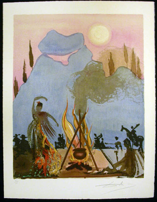 Salvador Dali - Carmen - Carmen Sings the Gypsy Song