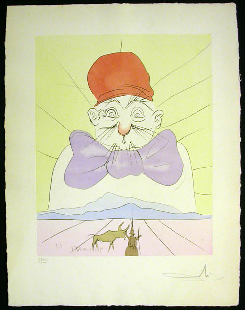 Salvador Dali - Japanese Fairy Tales - Kosanaga chojo