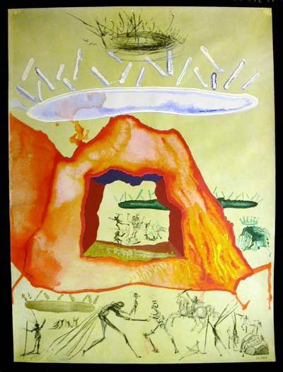 Salvador Dali - Alchimie des Philosophes - The Crucible of the Philosopher