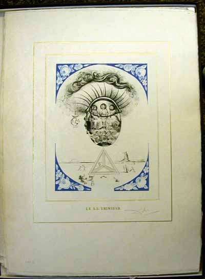 Salvador Dali - Dix Recettes d'Immortalite - La Sainte Trinte